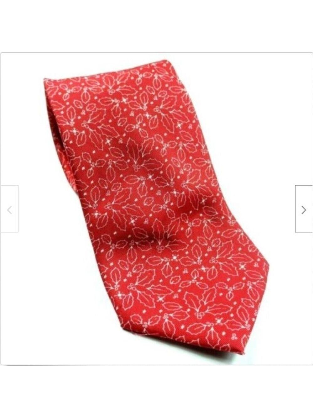 Christmas Holly All Over Print Necktie